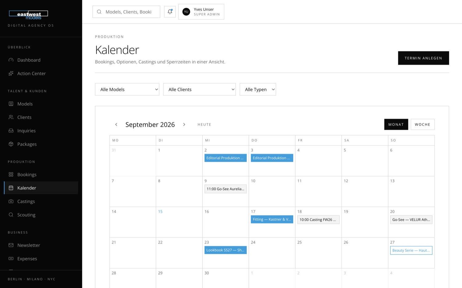 Produktionskalender